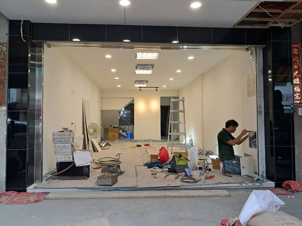 台中店面磁磚翻修工程