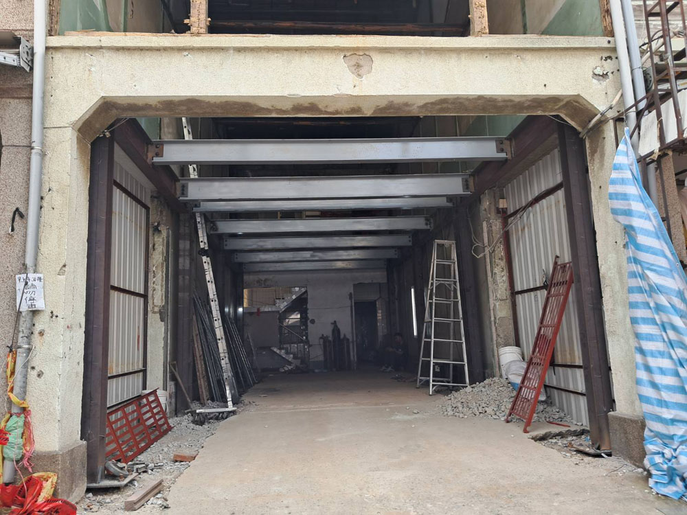 台中室內鋼構樓板整修